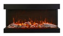 Amantii 60" Unit - 14 1/4" In Depth 3 Sided Glass Fireplace