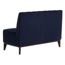 Sunpan Kosovo Modular Banquette Bench Abbington Navy / Polo Club Stone
