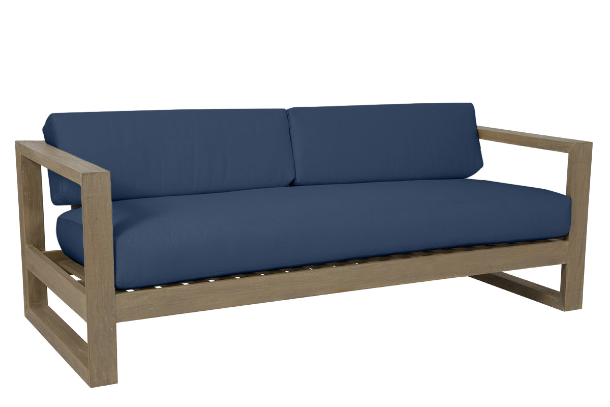 Sunset West Coastal Teak Sofa, No Welt