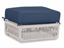 Sunset West Dana Rope Ottoman with Cushion