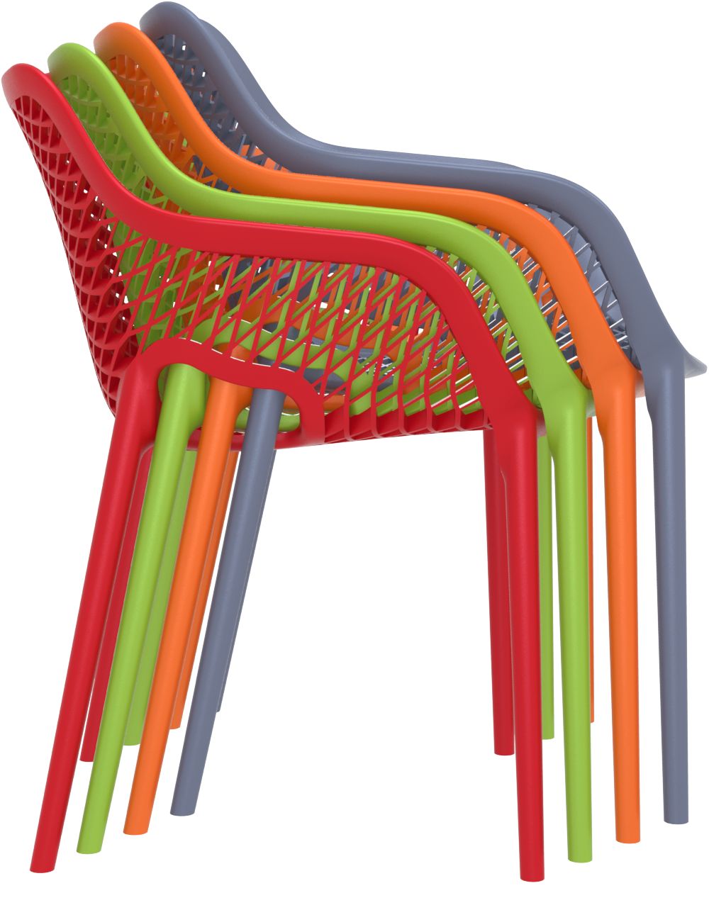Compamia Air XL Outdoor Dining Arm Chair - Set of 2