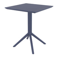 Compamia Air Bistro Set 3 Piece Black/Dark Gray/Taupe/White