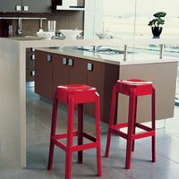 Compamia Fox Polycarbonate Counter Stool - Set of 2