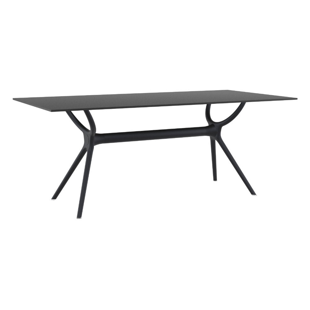 Compamia Miranda Dining Set with 6 Chairs Black/White
