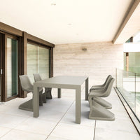 Compamia Bloom Extendable 5-Piece Patio Dining Set
