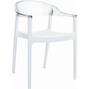 Compamia Carmen Modern Dining Chair White Seat - Set of 2