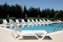 Compamia Aqua Pool Chaise Lounge White - Set of 4