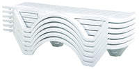 Compamia Aqua Pool Chaise Lounge White - Set of 4