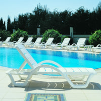 Compamia Sunrise Pool Chaise Lounge Set of 4