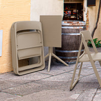 Compamia Dream Folding Outdoor Chair Black/Dark Gray/Taupe/Olive Green/Red/White