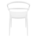 Compamia Mila Dining Arm Chair Black/White/Dark Gray/Dove Gray/Red/Yellow Set of 2