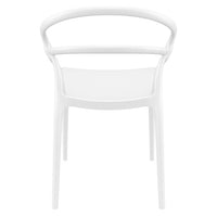 Compamia Mila Dining Arm Chair Black/White/Dark Gray/Dove Gray/Red/Yellow Set of 2