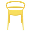 Compamia Mila Dining Arm Chair Black/White/Dark Gray/Dove Gray/Red/Yellow Set of 2