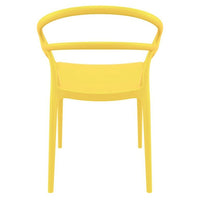 Compamia Mila Dining Arm Chair Black/White/Dark Gray/Dove Gray/Red/Yellow Set of 2