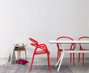 Compamia Mila Dining Arm Chair Black/White/Dark Gray/Dove Gray/Red/Yellow Set of 2