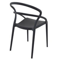 Compamia Pia Dining Chair Black/White/Dark Gray/Dove Gray/Red/Yellow- Set of Two