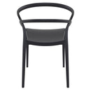 Compamia Pia Dining Chair Black/White/Dark Gray/Dove Gray/Red/Yellow- Set of Two