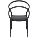 Compamia Pia Dining Chair Black/White/Dark Gray/Dove Gray/Red/Yellow- Set of Two
