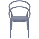 Compamia Pia Dining Chair Black/White/Dark Gray/Dove Gray/Red/Yellow- Set of Two