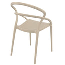 Compamia Pia Dining Chair Black/White/Dark Gray/Dove Gray/Red/Yellow- Set of Two