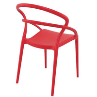 Compamia Pia Dining Chair Black/White/Dark Gray/Dove Gray/Red/Yellow- Set of Two