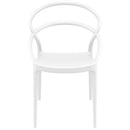 Compamia Pia Dining Chair Black/White/Dark Gray/Dove Gray/Red/Yellow- Set of Two