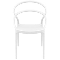 Compamia Pia Dining Chair Black/White/Dark Gray/Dove Gray/Red/Yellow- Set of Two