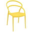 Compamia Pia Dining Chair Black/White/Dark Gray/Dove Gray/Red/Yellow- Set of Two