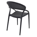 Compamia Sunset Dining Chair Black/Brown/White/Dark Gray/Dove Gray/Red/Yellow-Set of Two