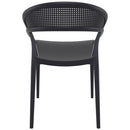 Compamia Sunset Dining Chair Black/Brown/White/Dark Gray/Dove Gray/Red/Yellow-Set of Two