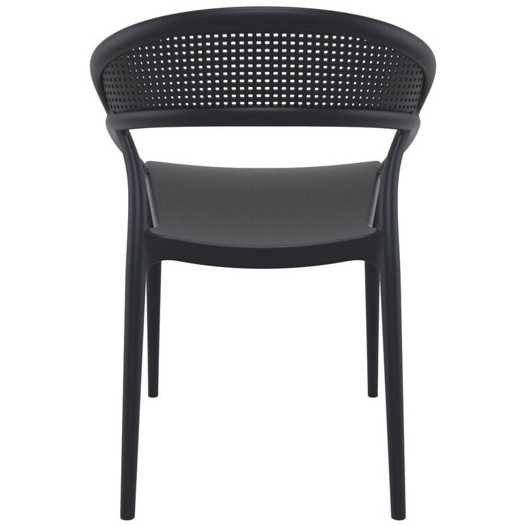 Compamia Sunset Dining Chair Black/Brown/White/Dark Gray/Dove Gray/Red/Yellow-Set of Two