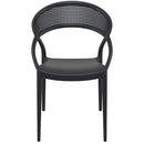 Compamia Sunset Dining Chair Black/Brown/White/Dark Gray/Dove Gray/Red/Yellow-Set of Two
