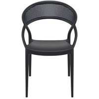 Compamia Sunset Dining Chair Black/Brown/White/Dark Gray/Dove Gray/Red/Yellow-Set of Two