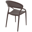 Compamia Sunset Dining Chair Black/Brown/White/Dark Gray/Dove Gray/Red/Yellow-Set of Two