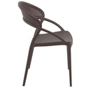 Compamia Sunset Dining Chair Black/Brown/White/Dark Gray/Dove Gray/Red/Yellow-Set of Two