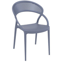 Compamia Sunset Dining Chair Black/Brown/White/Dark Gray/Dove Gray/Red/Yellow-Set of Two