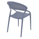 Compamia Sunset Dining Chair Black/Brown/White/Dark Gray/Dove Gray/Red/Yellow-Set of Two