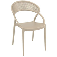 Compamia Sunset Dining Chair Black/Brown/White/Dark Gray/Dove Gray/Red/Yellow-Set of Two