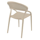 Compamia Sunset Dining Chair Black/Brown/White/Dark Gray/Dove Gray/Red/Yellow-Set of Two