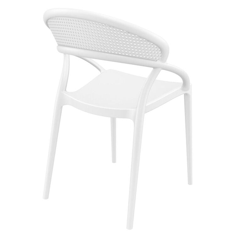 Compamia Sunset Dining Chair Black/Brown/White/Dark Gray/Dove Gray/Red/Yellow-Set of Two