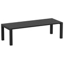 Compamia Sunset Extendable Dining Set 9 Piece In Black/Dark Gray/Taupe/White