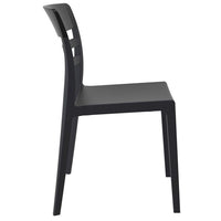 Compamia Moon Dining Chair White Transparent Clear/Glossy White/Red/Amber- Set of Tgwo