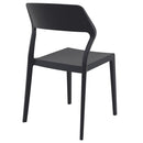 Compamia Snow Dining Chair Black/White/Gray/Dove Gray/Red/Yellow/Olive Green- Set of Two