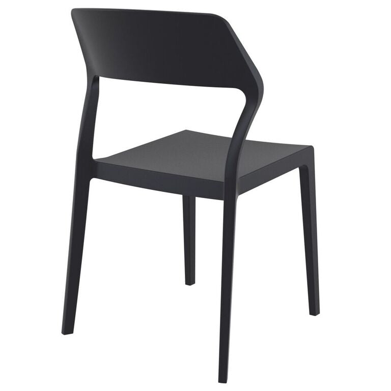 Compamia Snow Dining Chair Black/White/Gray/Dove Gray/Red/Yellow/Olive Green- Set of Two