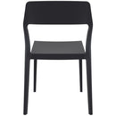 Compamia Snow Dining Chair Black/White/Gray/Dove Gray/Red/Yellow/Olive Green- Set of Two