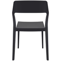 Compamia Snow Dining Chair Black/White/Gray/Dove Gray/Red/Yellow/Olive Green- Set of Two