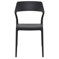 Compamia Snow Dining Chair Black/White/Gray/Dove Gray/Red/Yellow/Olive Green- Set of Two