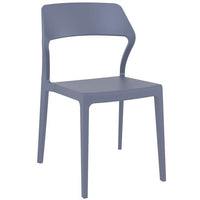 Compamia Snow Dining Chair Black/White/Gray/Dove Gray/Red/Yellow/Olive Green- Set of Two