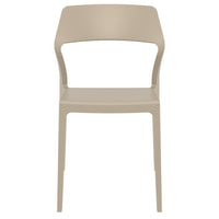 Compamia Snow Dining Chair Black/White/Gray/Dove Gray/Red/Yellow/Olive Green- Set of Two