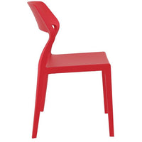 Compamia Snow Dining Chair Black/White/Gray/Dove Gray/Red/Yellow/Olive Green- Set of Two